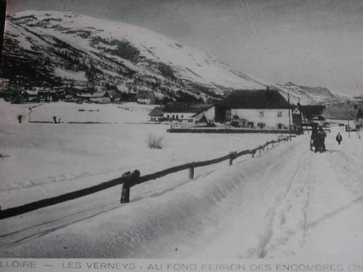 ancienne carte postale des Verneys 4 